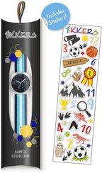 Tikkers Boy's Watch with Blue Dial and Blue Nylon Strap TK0192