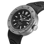 Tonino Lamborghini Cuscinetto Men's Watch with Black Leather Strap TLF-T01-1
