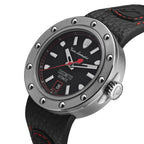 Tonino Lamborghini Cuscinetto Men's Watch with Black Leather Strap TLF-T01-2