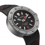 Tonino Lamborghini Cuscinetto Men's Watch with Black Leather Strap TLF-T01-2