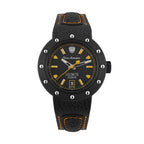 Tonino Lamborghini Cuscinetto Men's Watch with Black Leather Strap TLF-T01-3