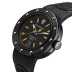 Tonino Lamborghini Cuscinetto Men's Watch with Black Leather Strap TLF-T01-3