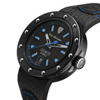Tonino Lamborghini Cuscinetto Men's Watch with Black Leather Strap TLF-T01-4