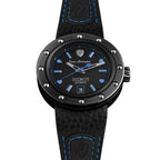 Tonino Lamborghini Cuscinetto Men's Watch with Black Leather Strap TLF-T01-4