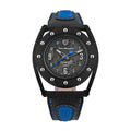 Tonino Lamborghini Cuscinetto R Men's Watch with Black Leather Strap TLF-T02-4