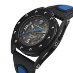 Tonino Lamborghini Cuscinetto R Men's Watch with Black Leather Strap TLF-T02-4