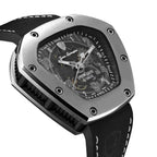 Tonino Lamborghini Spyderleggero Skeleton Men's Watch with Black Silicone Strap TLF-T06-1