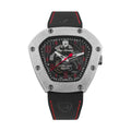 Tonino Lamborghini Spyderleggero Skeleton Men's Watch with Black Silicone Strap TLF-T06-2