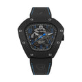 Tonino Lamborghini Spyderleggero Skeleton Men's Watch with Black Silicone Strap TLF-T06-4