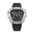 Tonino Lamborghini Spyderleggero Chronograph Men's Watch with Black Silicone Strap TLF-T07-2