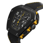 Tonino Lamborghini Spyderleggero Chronograph Men's Watch with Black Silicone Strap TLF-T07-3