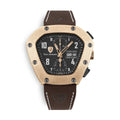 Tonino Lamborghini Spyderleggero Chronograph Men's Watch with Brown Silicone Strap TLF-T07-5