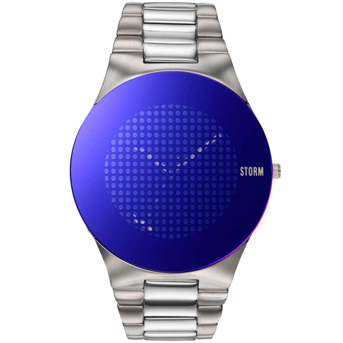 Storm Trionic-X Lazer Blue Mens Watch with Stainless Steel Bracelet 47388/B