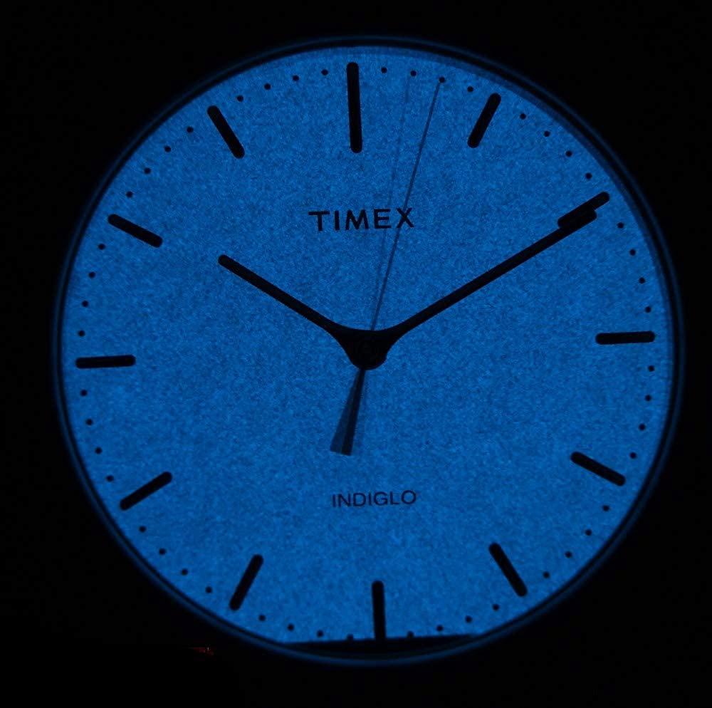 Timex Mens Classic Watch with Black Leather Strap TW2R26000