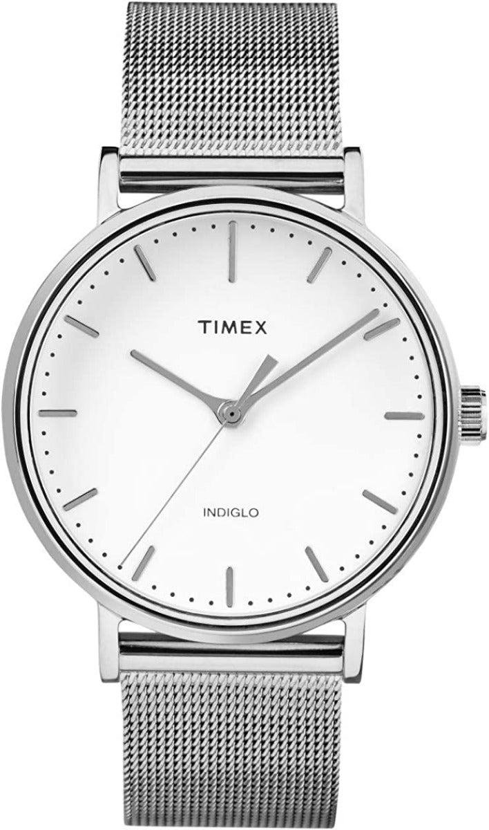 Timex Womens Analogue Classic Quartz Watch with Stainless Steel Strap TW2R26600