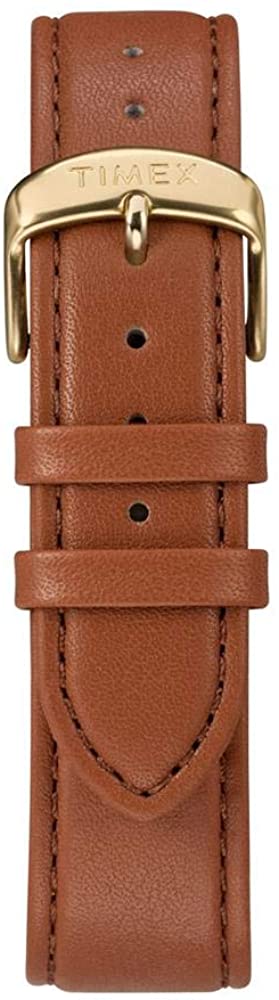 Timex Mens Fairfield Watch with Cream Indiglo Dial and Tan Strap TW2R37900
