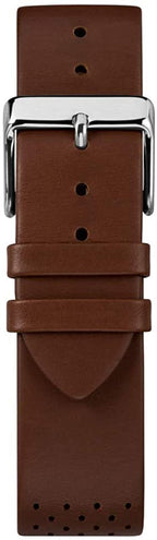 Timex Mens FAIRFIELD Chronograph Watch with Black Dial and Brown Strap TW2R80000