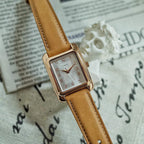 Timex Meriden Ladies Watch with Silver Dial and Brown Strap TW2R89500