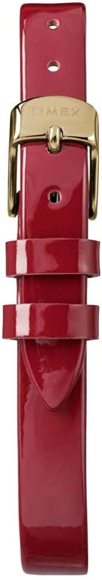 Clocwaith Merched Timex Milano gyda Strap Coch a Deial Arian TW2R94700