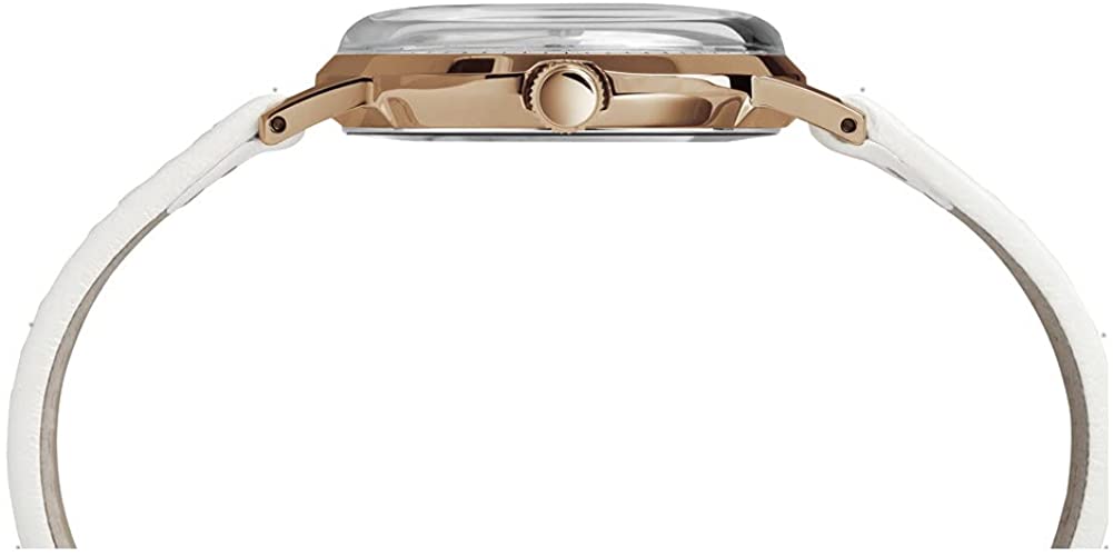 Timex Marlin Ladies Watch with White Leather Strap TW2T18300