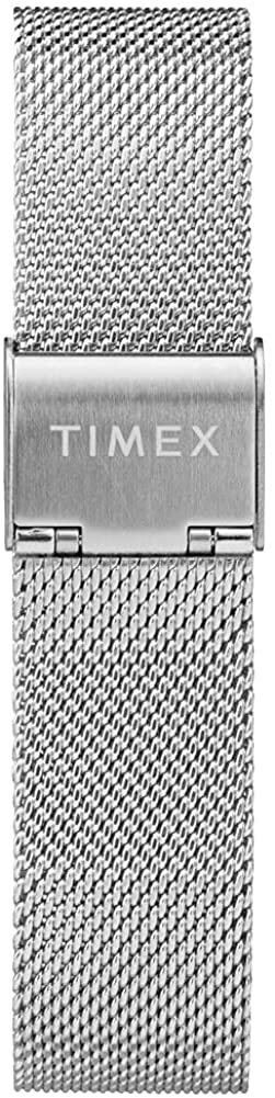 Timex Unisex Marlin Hand Wind Watch with Silver Dial and Silver Milanese Strap TW2T18500