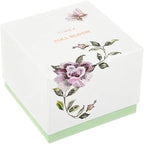 Timex Full Bloom Ladies Watch with Pink Dial and Gold Strap TW2U19100