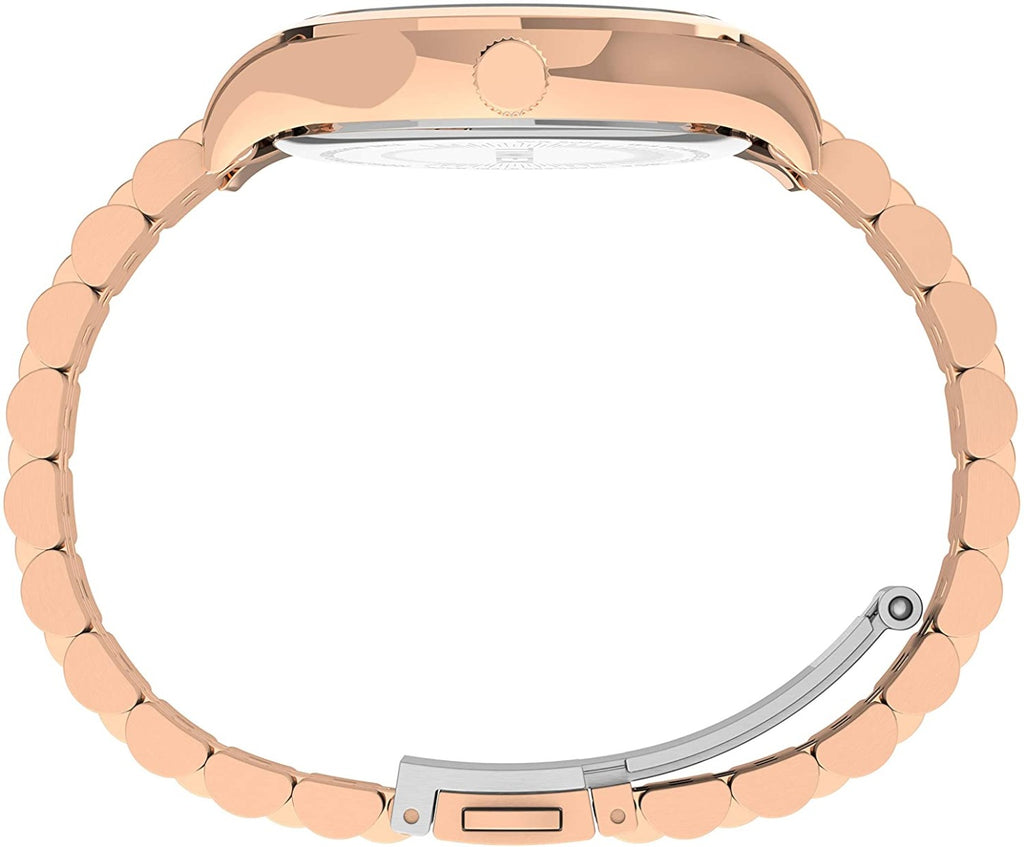 Timex Women's Waterbury Neon Watch with Rose Gold Bracelet TW2U23300