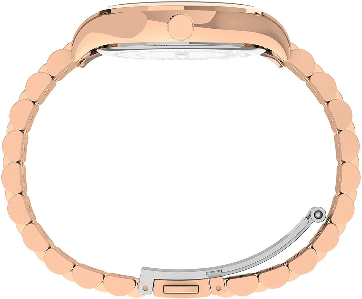 Timex Women's Waterbury Neon Watch with Rose Gold Bracelet TW2U23300