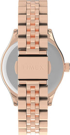 Timex Women's Waterbury Neon Watch with Rose Gold Bracelet TW2U23300