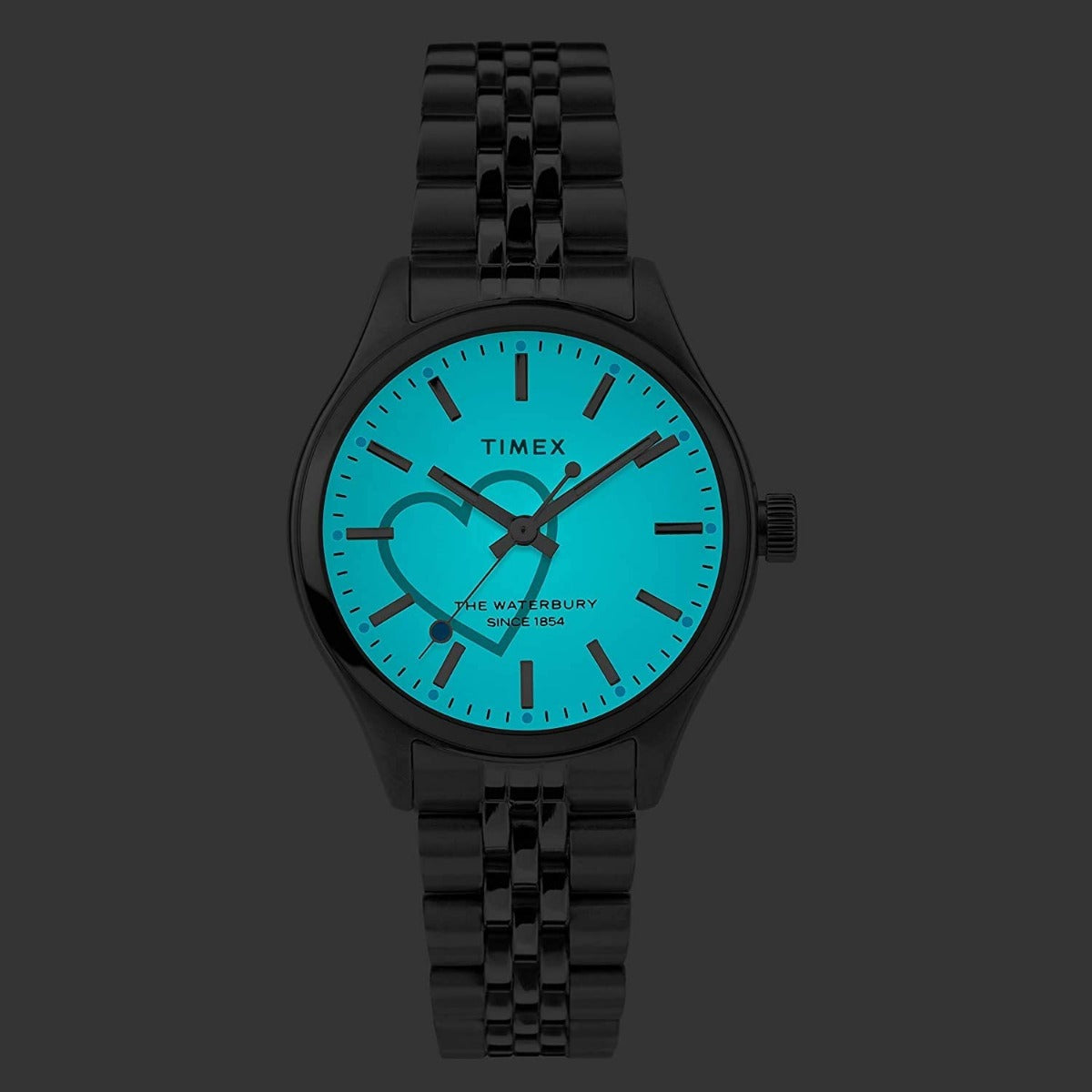 Timex Waterbury Ladies Watch with Stainless Steel Bracelet TW2U23400