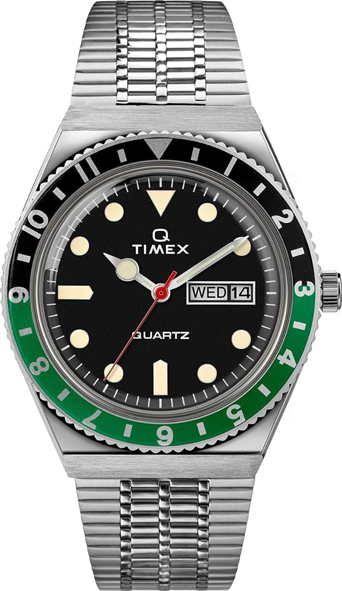 Gwylio Dynion Timex gyda Breichled Dur Di-staen TW2U60900