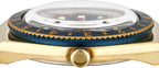 Timex Men's Watch with Blue Dial and Gold Bracelet TW2U62000