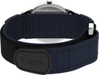 Timex Mens Watch with Blue Dial and Black Canvas Strap TW2U85000
