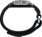 Timex Mens Watch with Blue Dial and Black Canvas Strap TW2U85000
