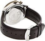 Timex Waterbury Mens Watch with Blue Dial and Brown Strap TW2U90500