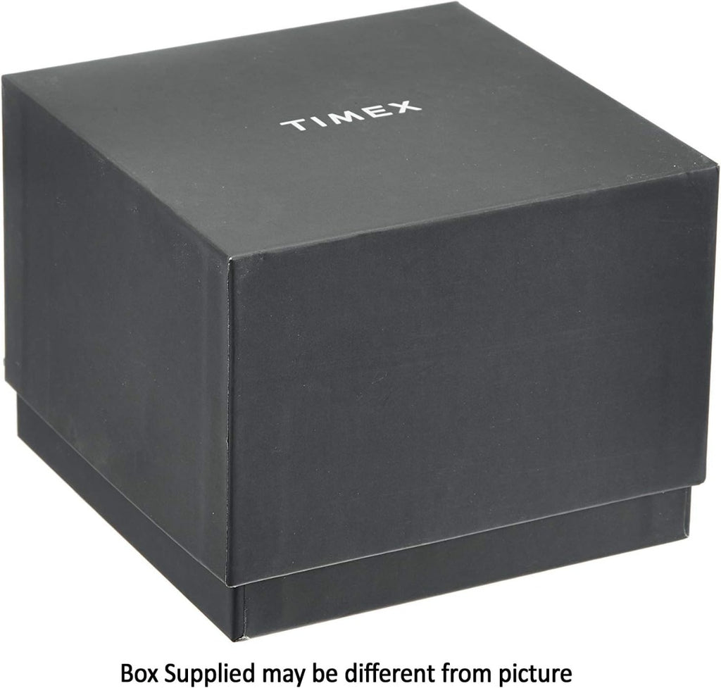 Timex Waterbury Mens Watch with Blue Dial and Brown Strap TW2U90500
