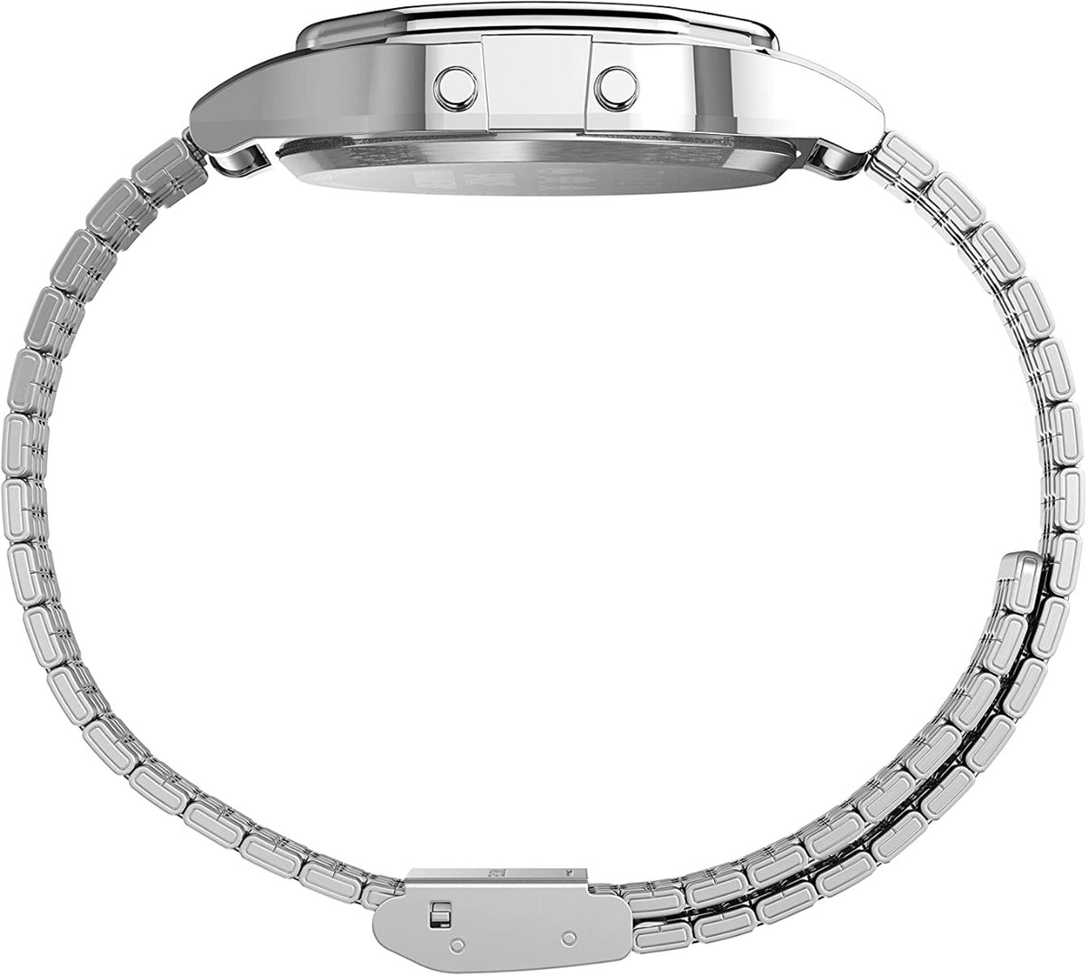 Timex Space Invaders Retro Digital Watch with Silver Bracelet TW2V30000