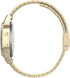 Timex Space Invaders Retro Digital Watch with Gold Bracelet TW2V30100