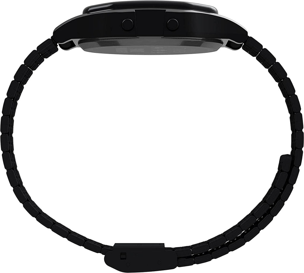 Timex Digital Watch with Black Dial and Black Bracelet TW2V30200