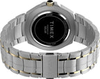 Timex Solar Men's Watch with Blue Dial and Silver Two Tone Bracelet TW2V39700