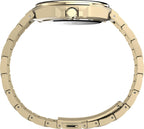 Timex Solar Men's Watch with Black Dial and Gold Bracelet TW2V39800