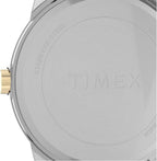Timex Easy Reader Mens Watch with Black Dial and Silver Expanding Strap TW2V40200