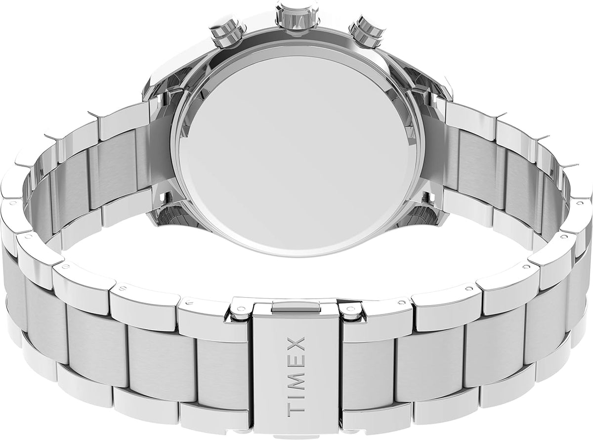 Timex Ladies Watch with Silver Dial and Silver Bracelet TW2V57600