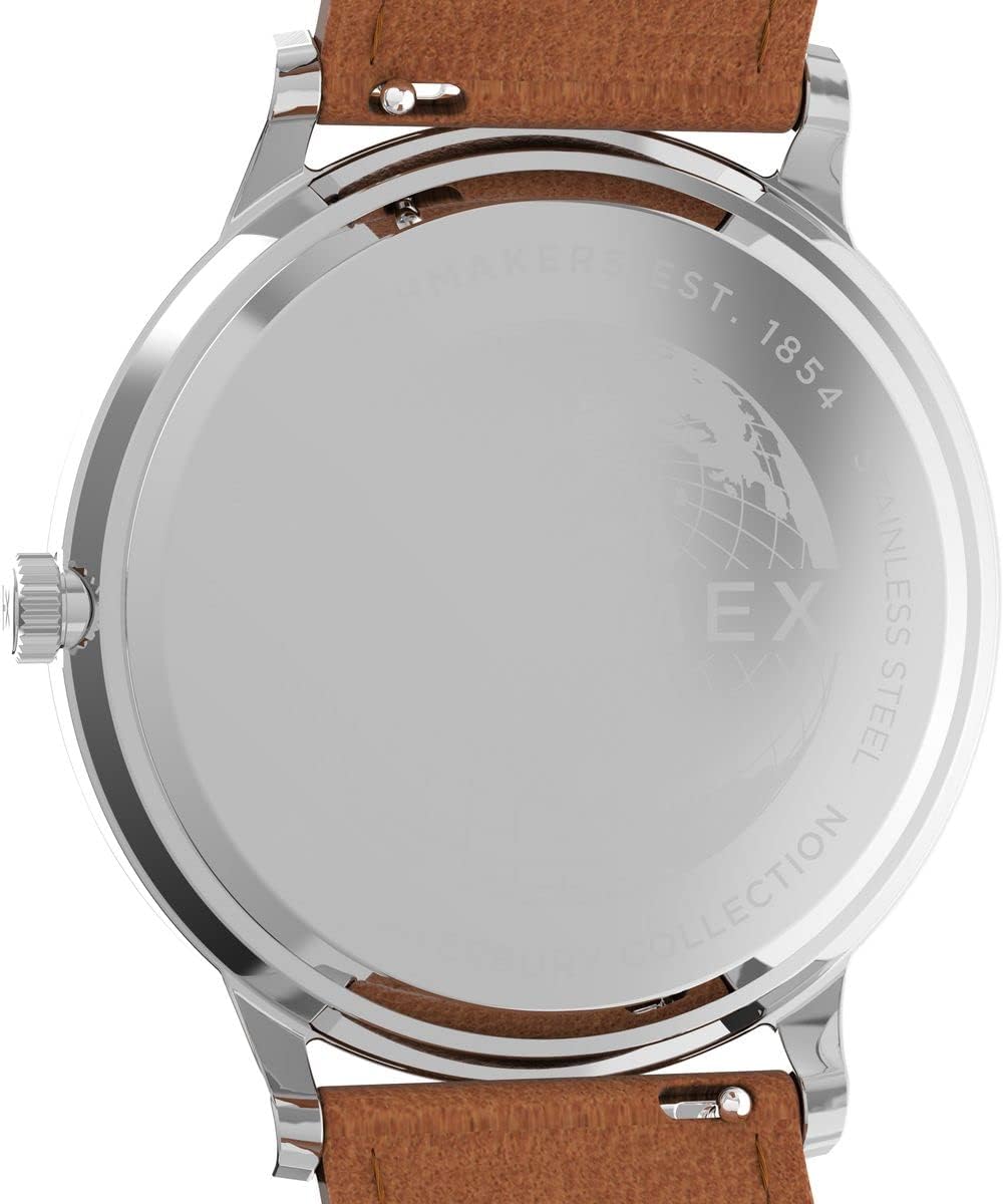 Timex Waterbury Mens Watch with Tan Leather Strap TW2V73600
