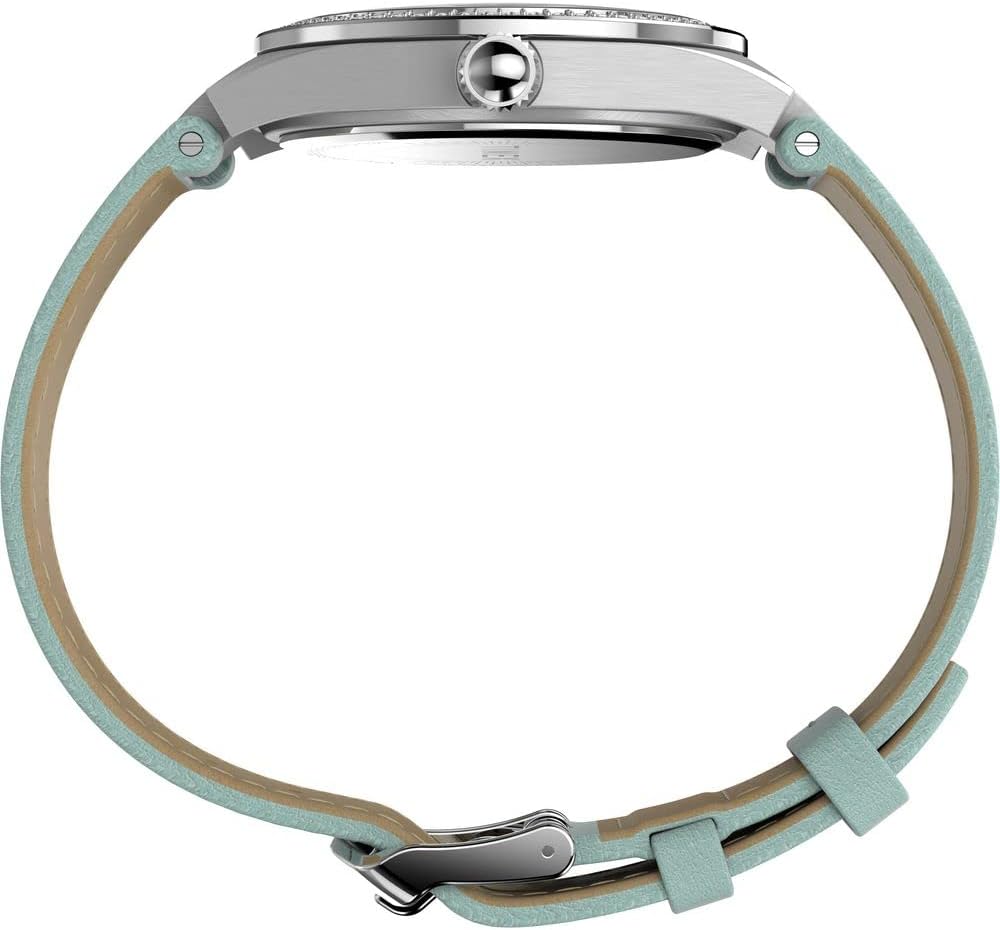 Timex Simone Ladies Watch with Blue Leather Strap TW2V80400