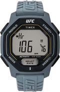 Timex UFC Mens Digital Watch with Black Dial and Blue Strap TW2V83900