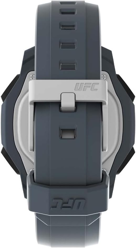 Timex UFC Mens Digital Watch with Black Dial and Blue Strap TW2V83900
