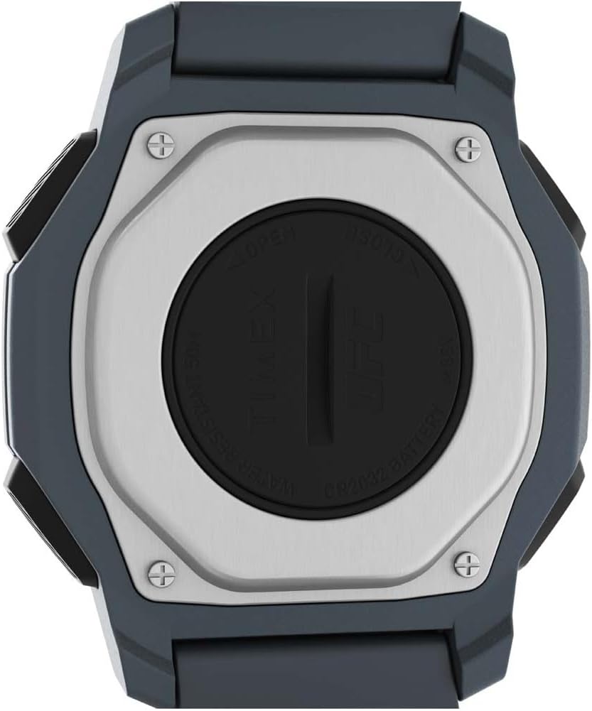 Timex UFC Mens Digital Watch with Black Dial and Blue Strap TW2V83900