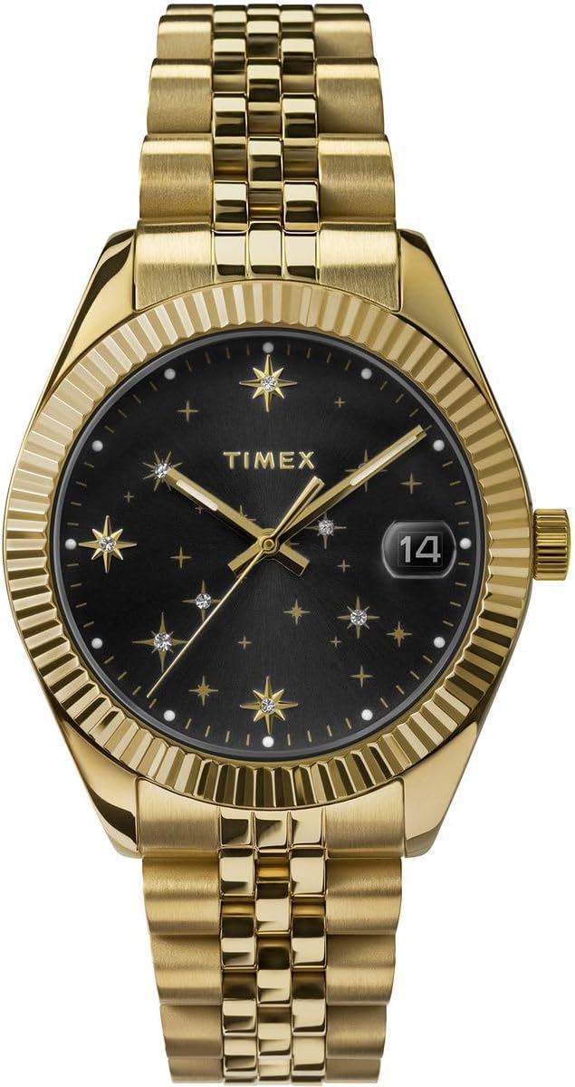 Timex Waterbury Ladies Watch with Gold Bracelet TW2W21700