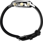 Timex Marlin Mens Chronograph Watch with Black Dial and Black Strap TW2W51500UK